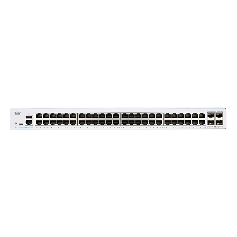 Cisco Business CBS350-48T-4G Managed Switch
