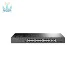 سوئیچ شبکه 24 پورت تی پی لینک T2500-28TC(TL-SL5428E)