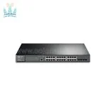 سوئیچ شبکه 24 پورت تی پی لینک T2600G-28MPS (TL-SG3424P)