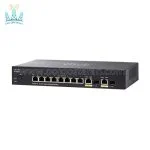 سوئیچ-شبکه-سیسکو-10-پورت-مدل-CISCO-SG350-10
