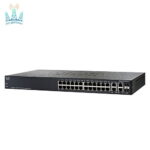 سوئیچ-شبکه-سیسکو-24-پورت-SF300-24MP