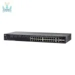 سوئیچ-شبکه-سیسکو-28-پورت-مدل-CISCO-SG350-28