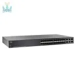 سوئیچ-شبکه-سیسکو-28-پورت-مدل-SG350-28SFP