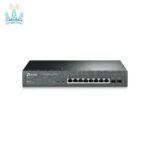 سوئیچ شبکه 8 پورت تی پی لینک T1500G-10MPS