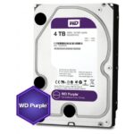 هارد دوربین مداربسته وسترن بنفش 4TB WD40PURX