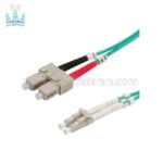 پچ کورد فیبر نوری OM3 نگزنس SC-LC 1m
