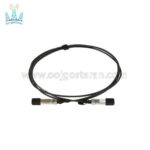 کابل اتصال مستقیم 3 متری میکروتیک Mikrotik S+DA0003 یک کابل بسیار مقرون به صرفه برای اتصال دو دستگاه SFP+ / SFP می باشد. (به عنوان مثال می توانید دو روتر +CCR1036-8G-2S را به یکدیگر متصل نمایید.) این محصول به دلیل برخورداری از متراژ کوتاه حتی برای مسافت های بسیار کوتاه، درون رک و بین رک های مجاور نیز قابل استفاده خواهد بود. این نوع کابل ها قادر هستند اتصالاتی با مصرف انرژی و تأخیر و افت کم و بسیار مقرون به صرفه برای اترنت 10 گیگابیتی، کانال فیبر و سایر استانداردهای صنعتی فراهم کنند. به علاوه سازگار با اتصال مستقیم هستند و با مشخصات SFP+ MSA مطابقت دارند. مشخصات فنی کابل اتصال مستقیم 3 متری میکروتیک Mikrotik S+DA0003 پارت نامبر : S+DA0003 طول کابل اتصال مستقیم : 3 متر ماژول : +SFP