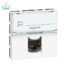 کیستون شبکه 2 ماژول پهن لگراند Cat6 STP 076566