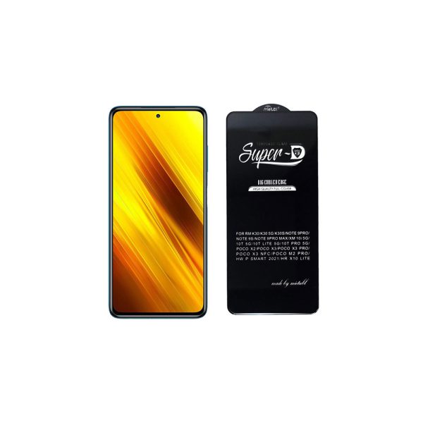 گلس Super D مناسب گوشی موبایل شیائومی Poco X3 Poco X3 Pro تجهیزات