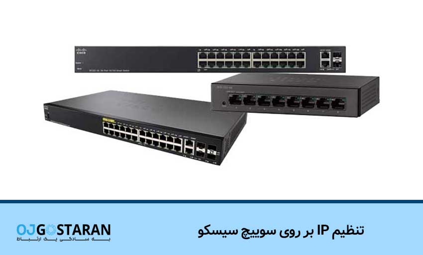 تنظیم IP بر روی سوییچ سیسکو