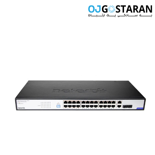 سوئیچ 28 پورت نتربیت مدل NGS-F1028P-A