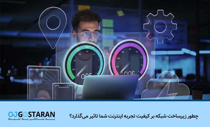 چطور زیرساخت شبکه بر کیفیت تجربه اینترنت شما تاثیر میگذارد؟
