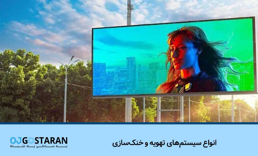 انواع سیستمهای تهویه و خنکسازی